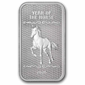 2026 1 OZ YEAR OF THE HORSE (SERIES 2) SILVER BAR